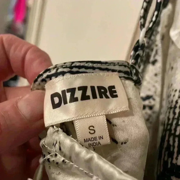 NWT Snake skin pattern camisole dress, satin, size Small - Picture 6 of 7